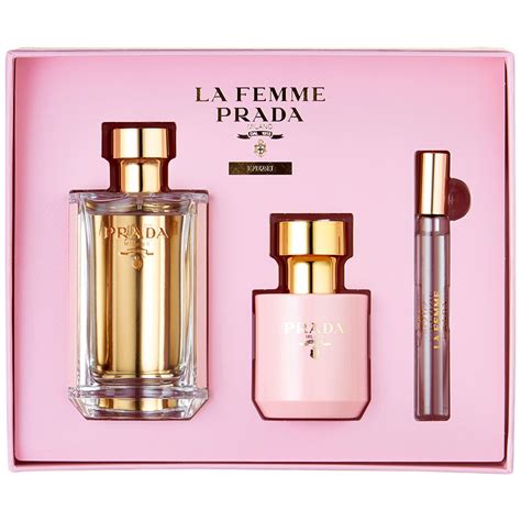 prada la femme leau edp|prada la femme gift set.